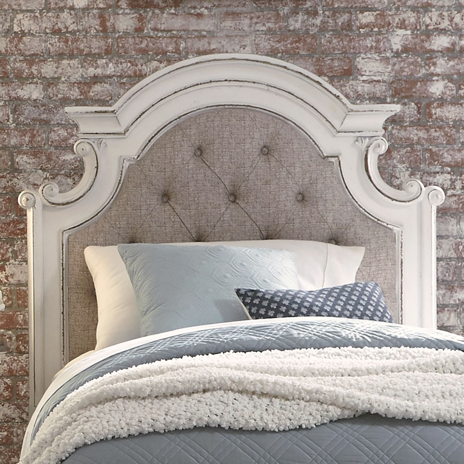 Magnolia Manor Full Upholstery Panel Headboard