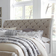 Magnolia Manor King Upholstery Sleigh Headboard