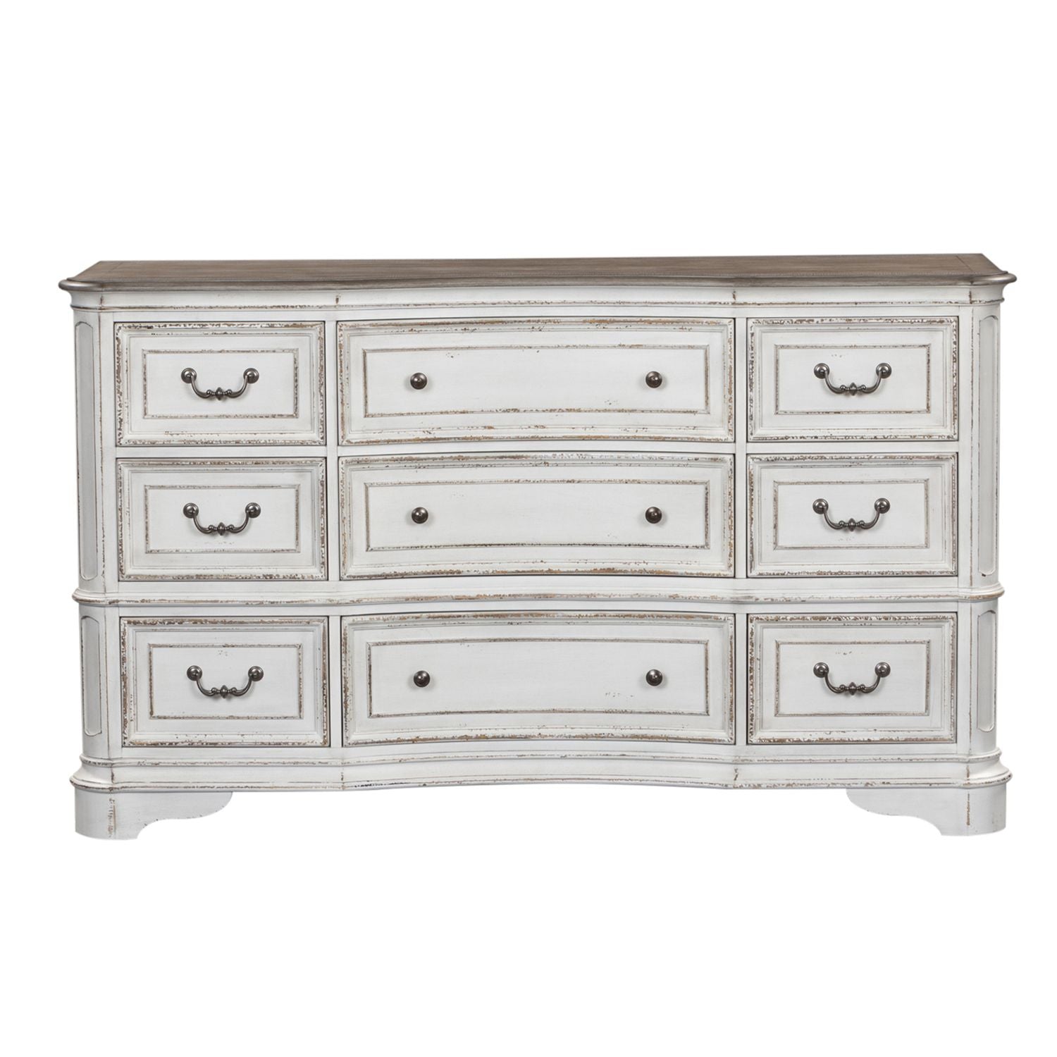 Magnolia Manor 9 Drawer Dresser