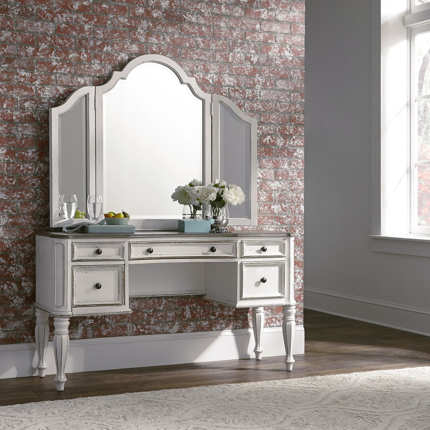 Magnolia Manor Vanity Mirror