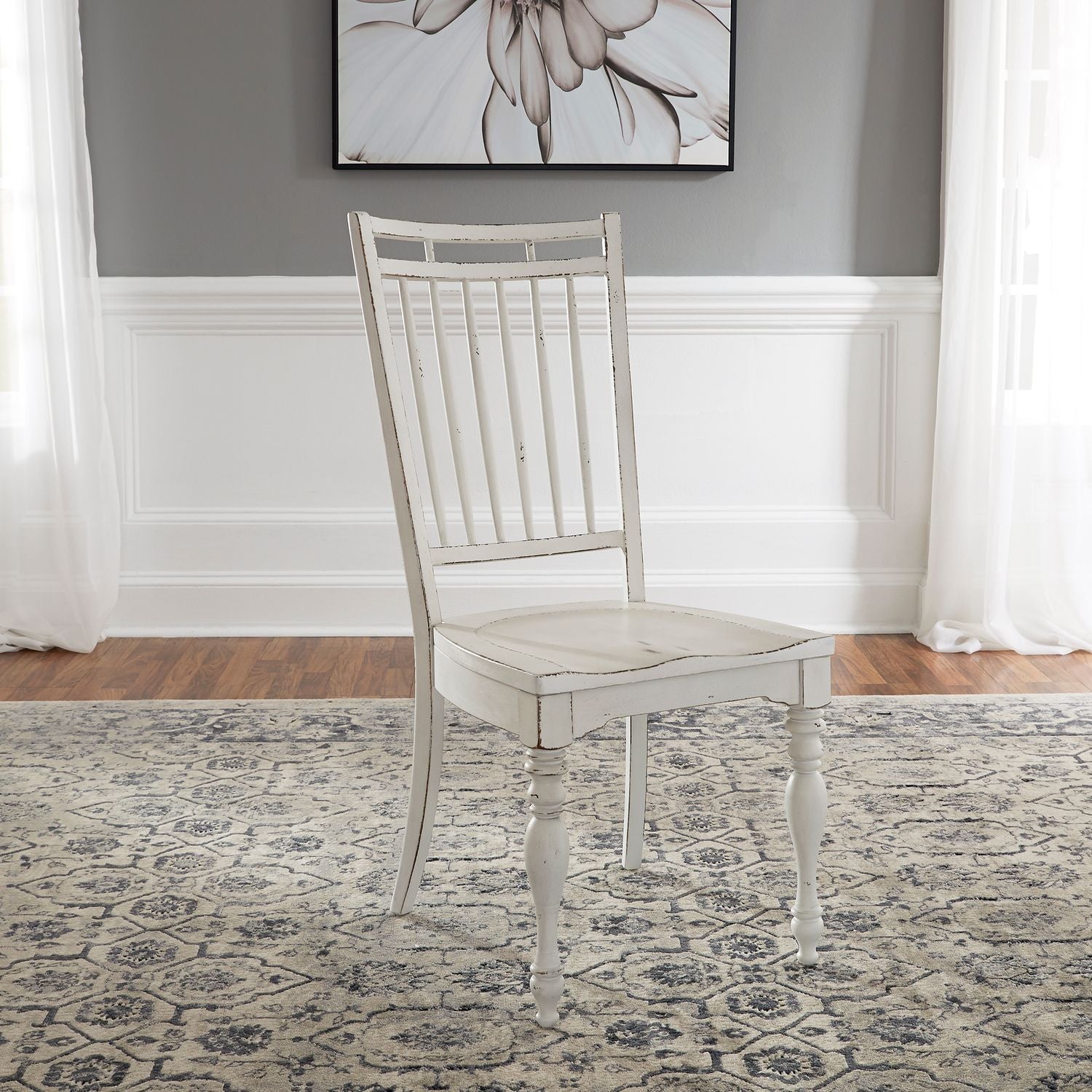Magnolia Manor Opt 5 Piece Leg Table Set