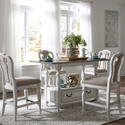 Magnolia Manor 5 Piece Gathering Table Set