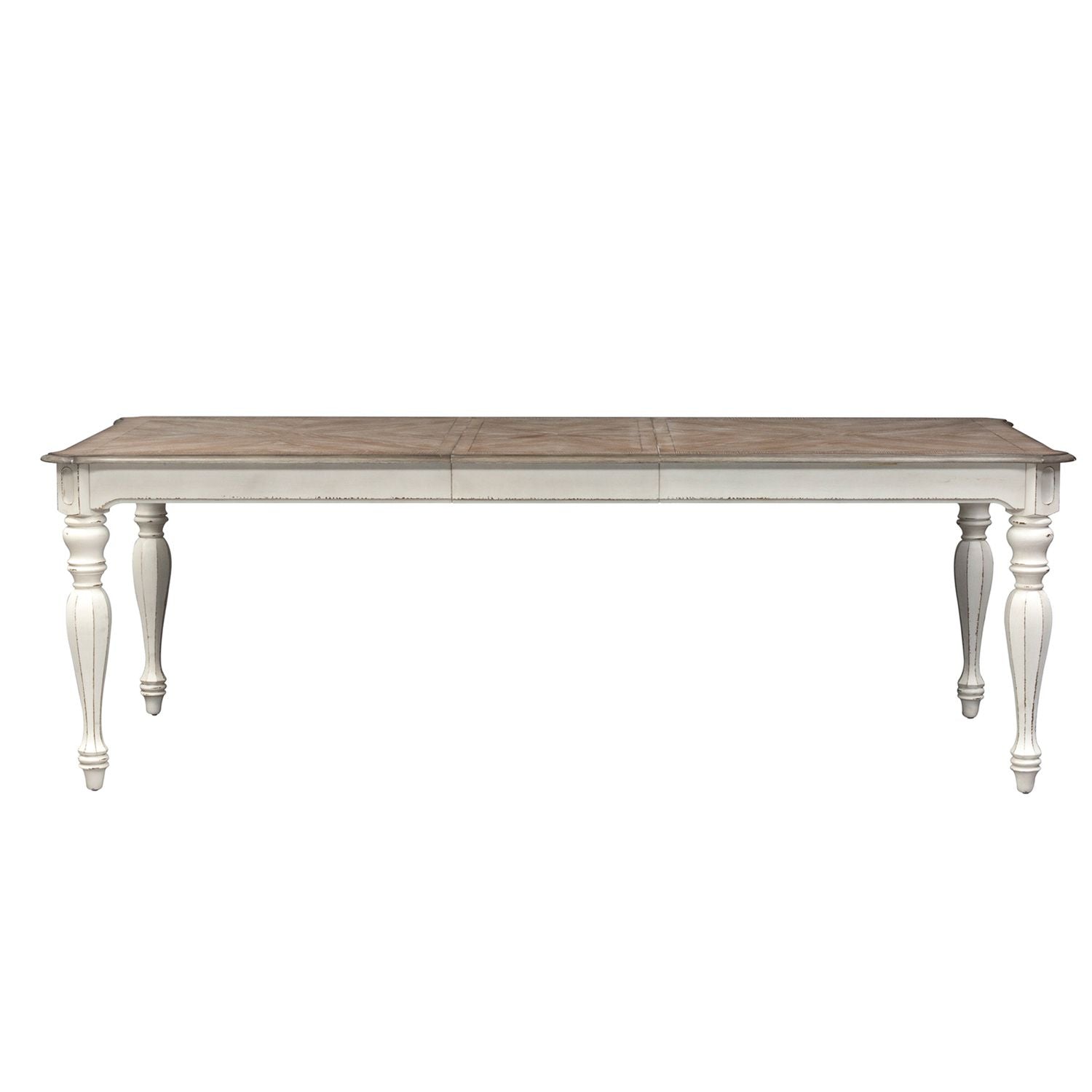 Magnolia Manor 7 Piece Leg Table Set