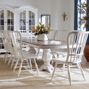 Magnolia Manor 9 Piece Double Pedestal Table Set