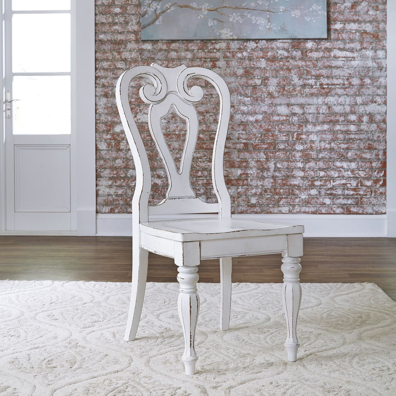 Magnolia Manor Opt 5 Piece Rectangular Table Set
