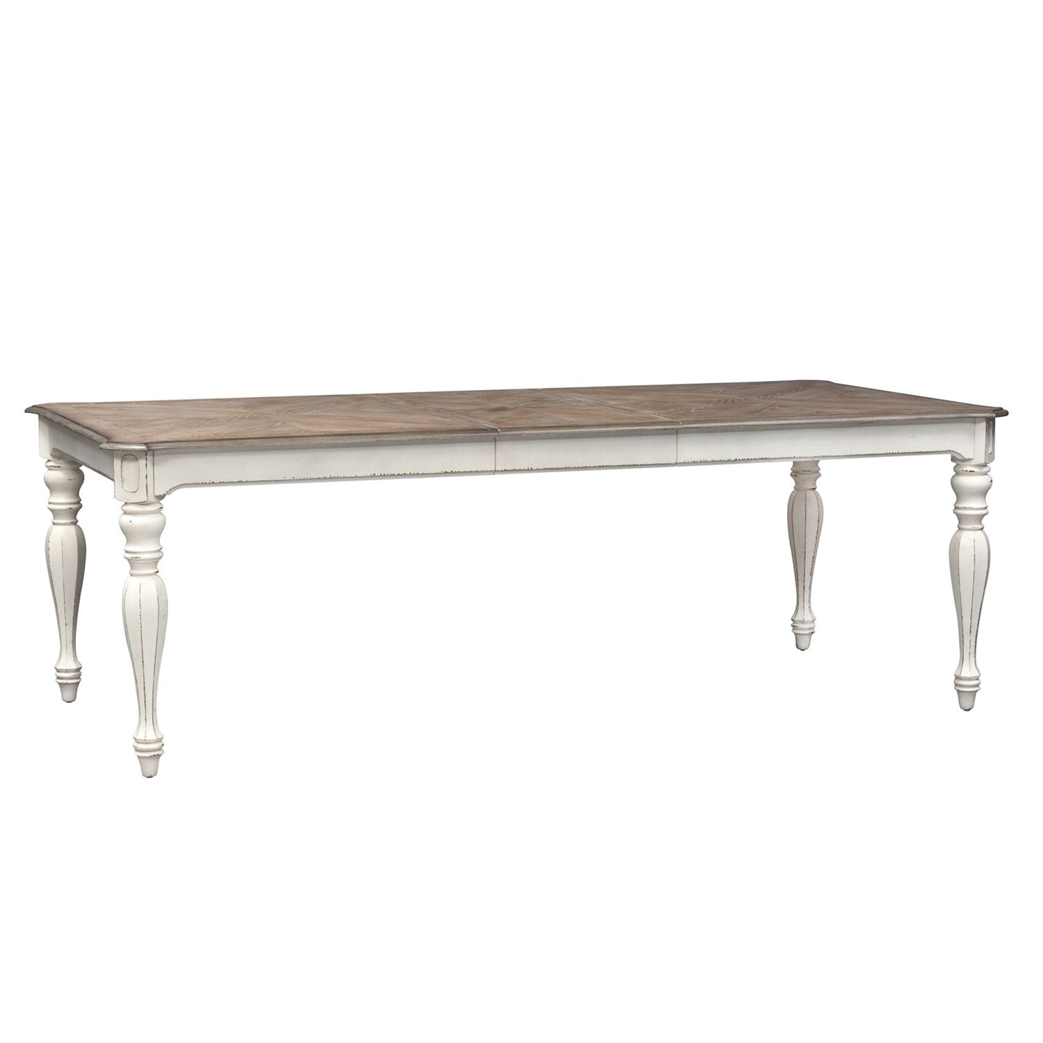 Magnolia Manor Opt 7 Piece Leg Table Set