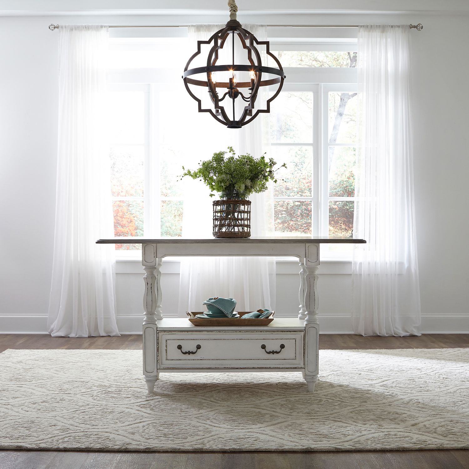 Magnolia Manor Gathering Table – SpeedyFurniture.com