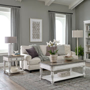 Magnolia Manor 3 Piece Set (1-Cocktail 2-End Tables)