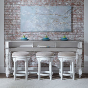 Magnolia Manor 4 Piece Console Set (1-Console 3-Stools)