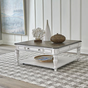 Magnolia Manor Oversized Square Cocktail Table