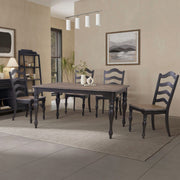 Magnolia Manor 5 Piece Leg Table Set