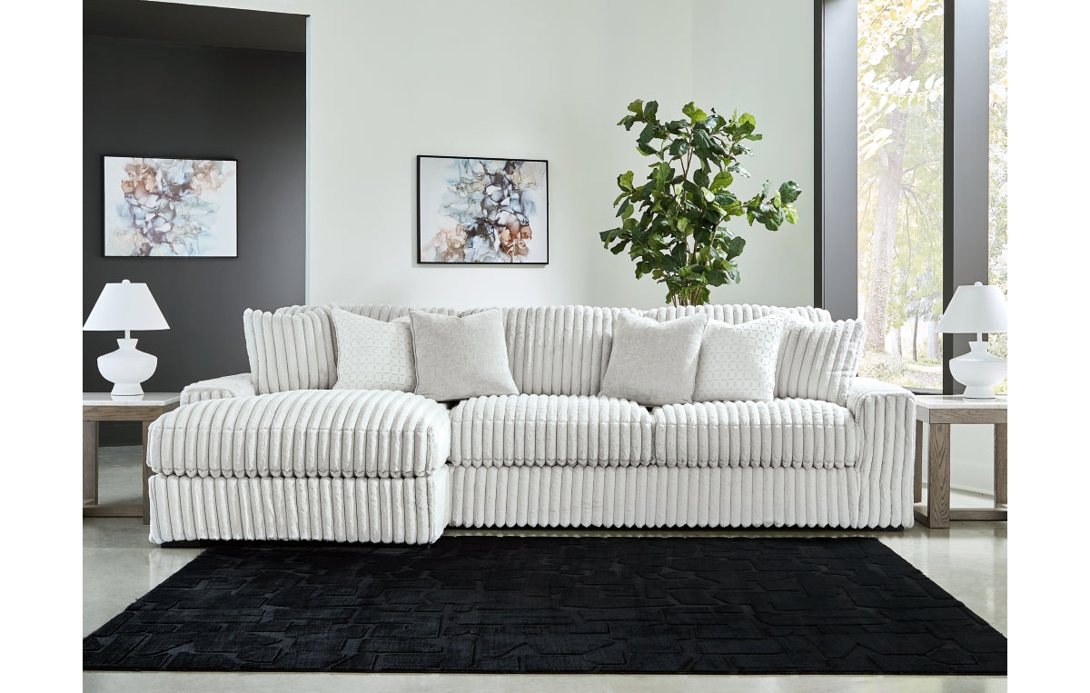 Stupendous 2-Piece Sectional with Chaise