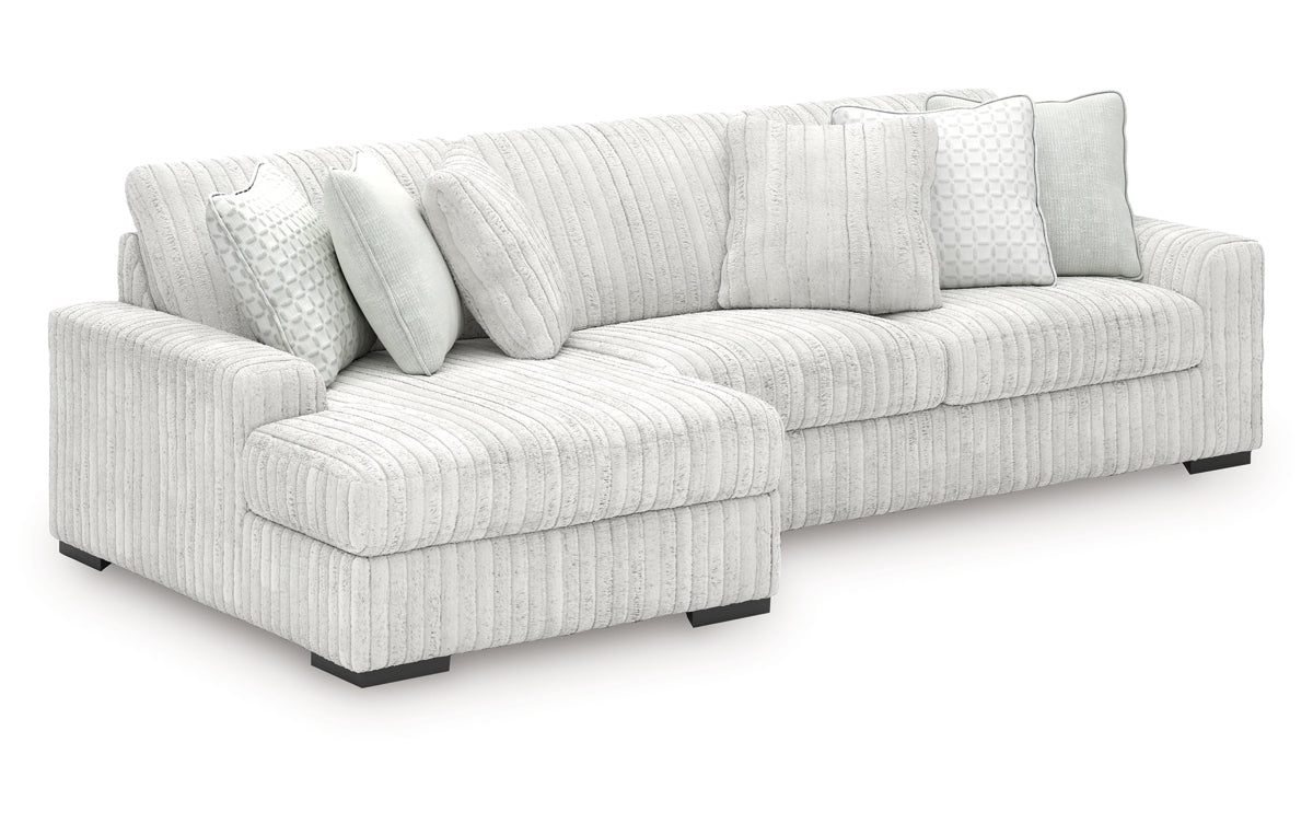 Stupendous 2-Piece Sectional with Chaise