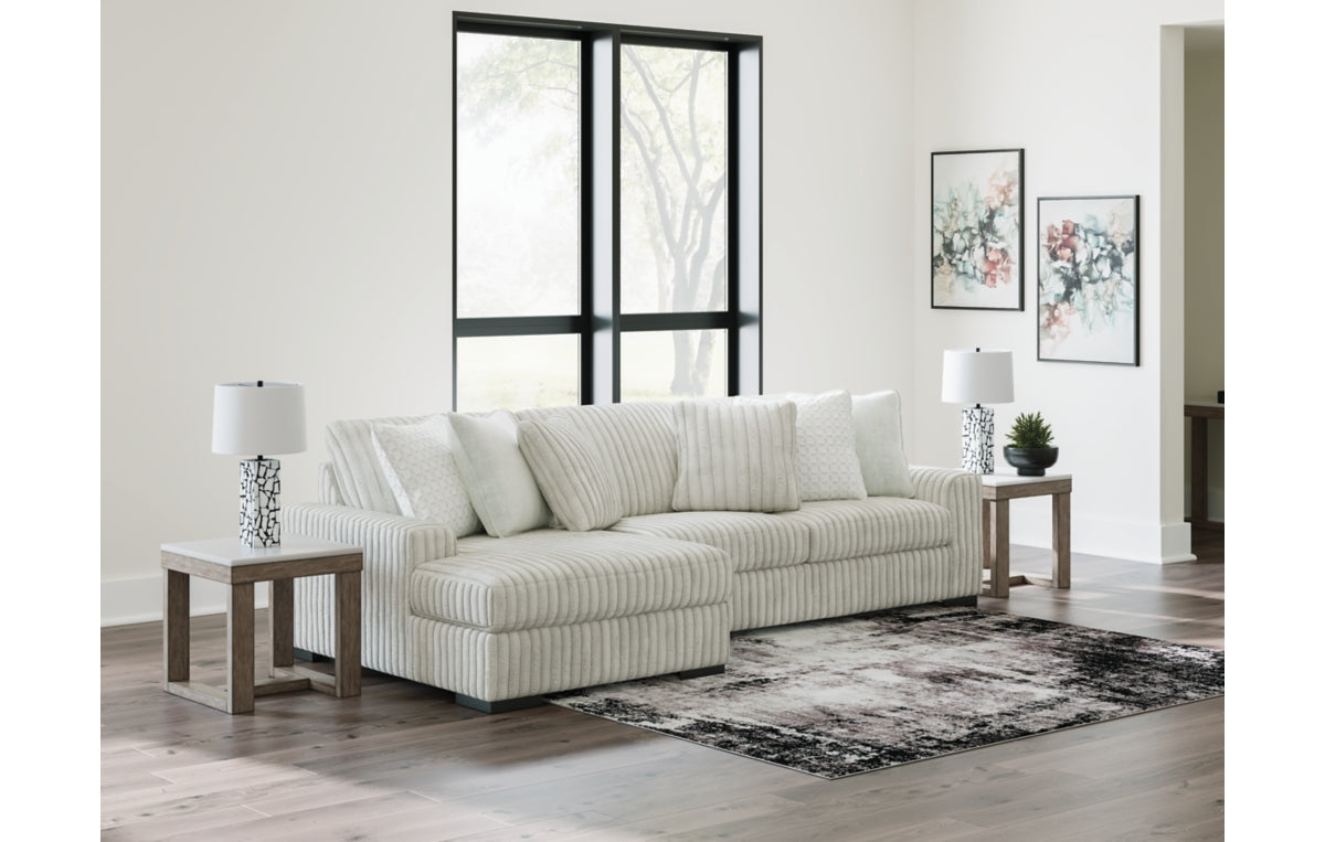 Stupendous 2-Piece Sectional with Chaise