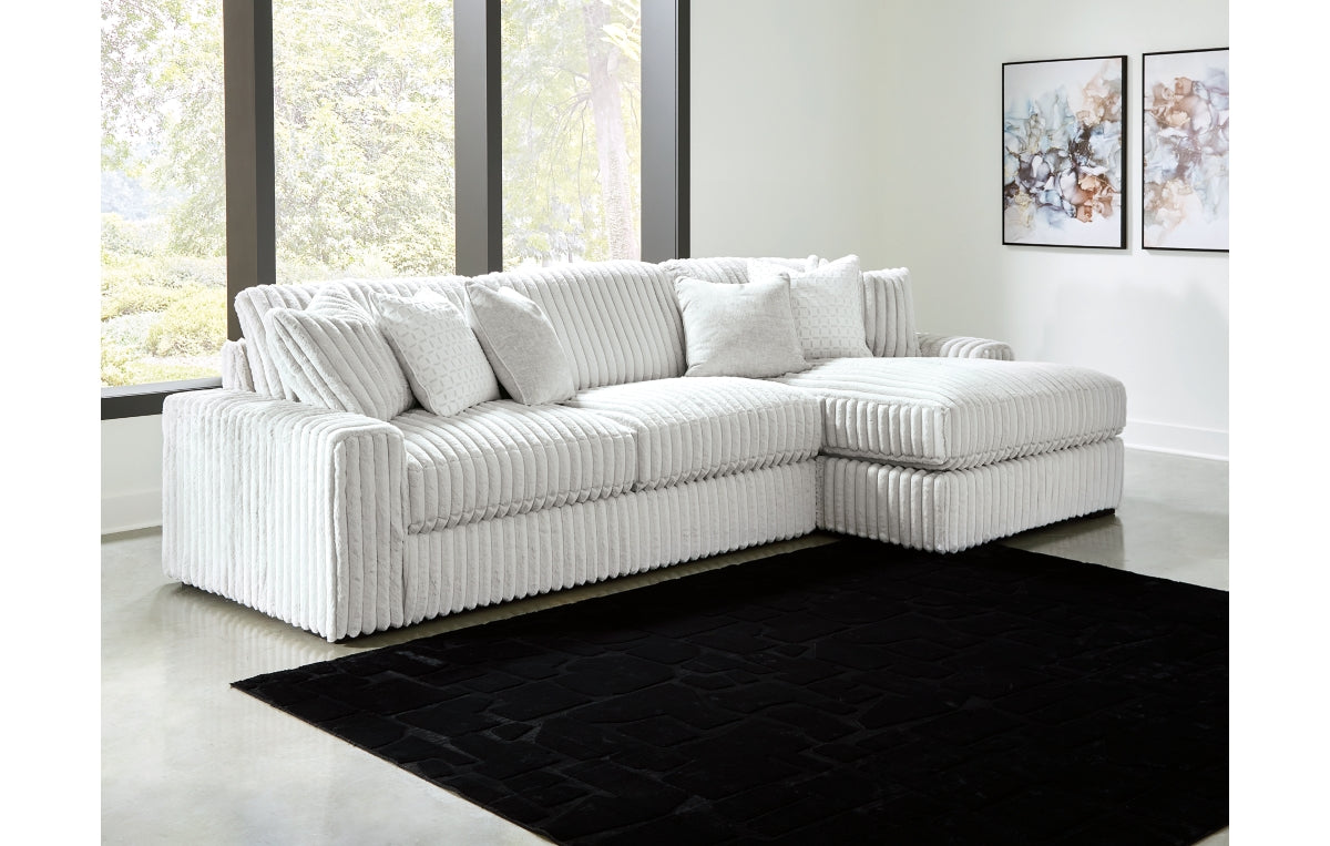 Stupendous 2-Piece Sectional with Chaise