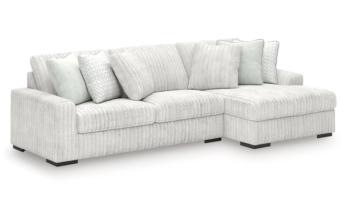 Stupendous 2-Piece Sectional with Chaise