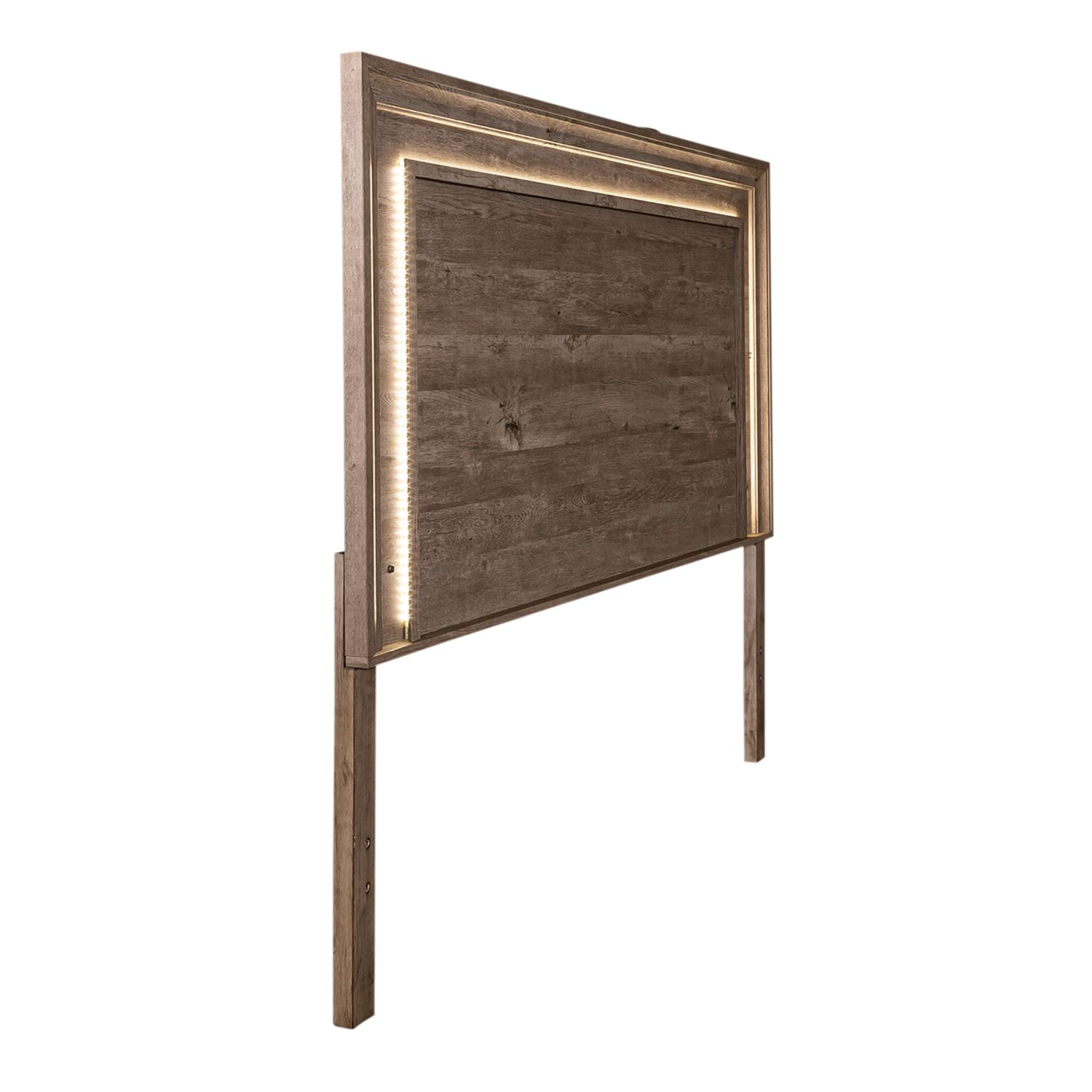 Horizons Queen Panel Headboard with Lights