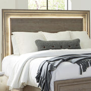 Horizons King Panel Headboard with Lights