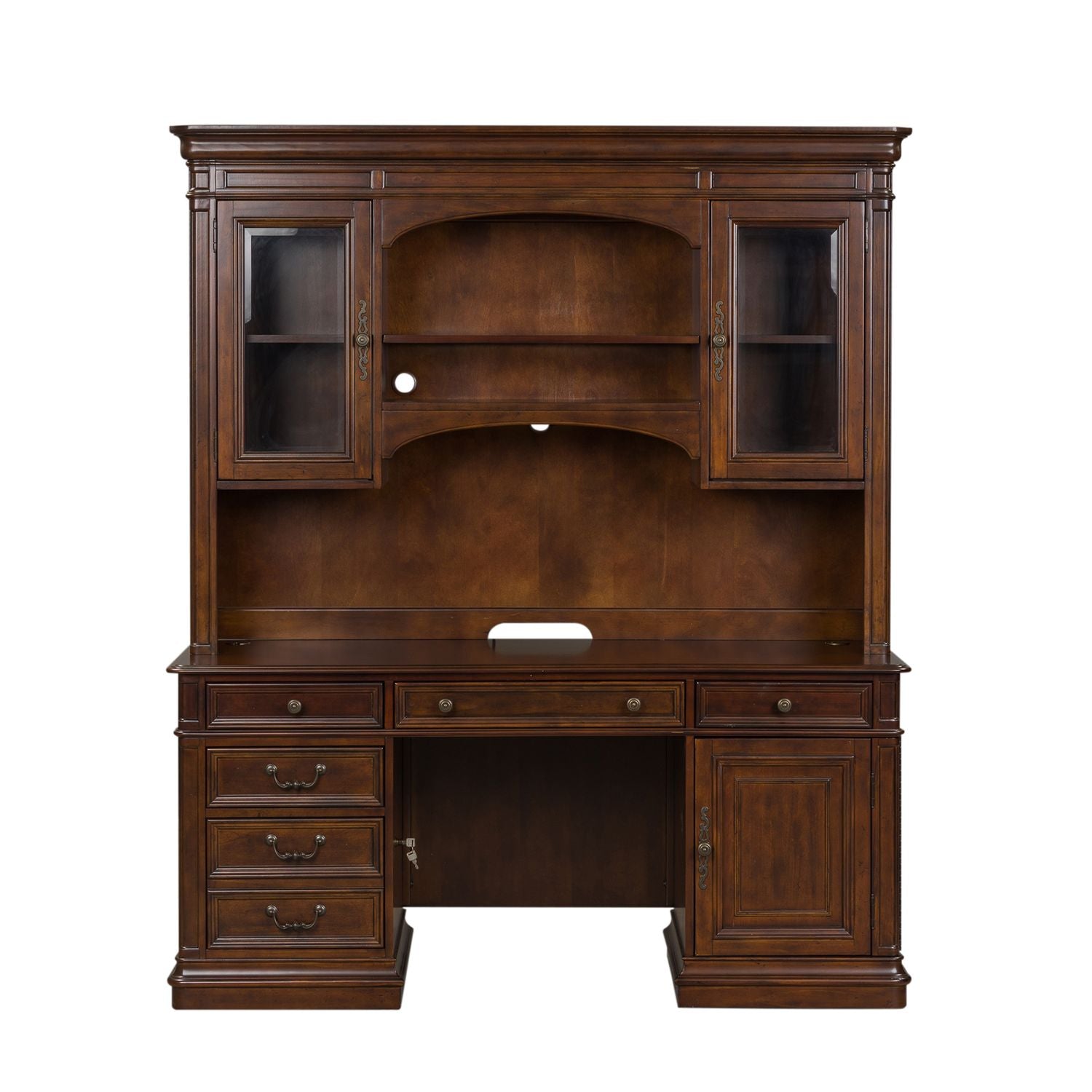 Brayton Manor Jr Executive Credenza Hutch