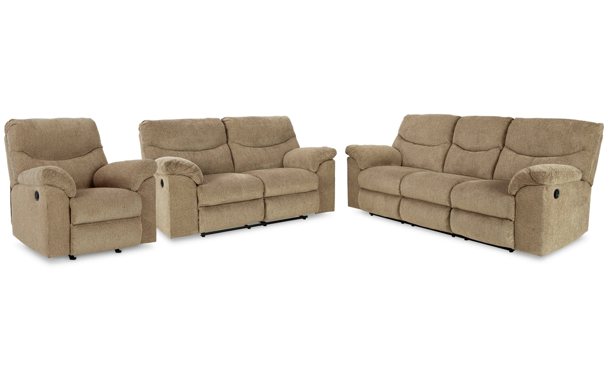 Alphons Sofa, Loveseat and Recliner