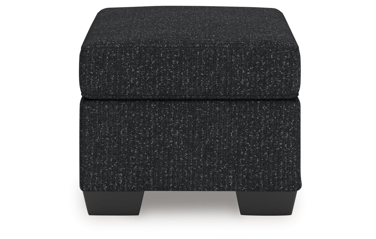 Jasmine Peaks Ottoman
