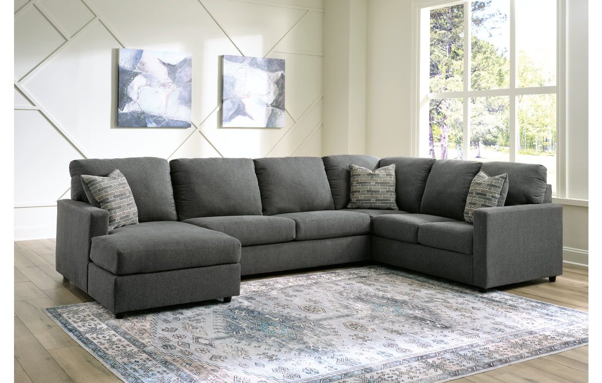 Edenfield 3-Piece Sectional with Chaise