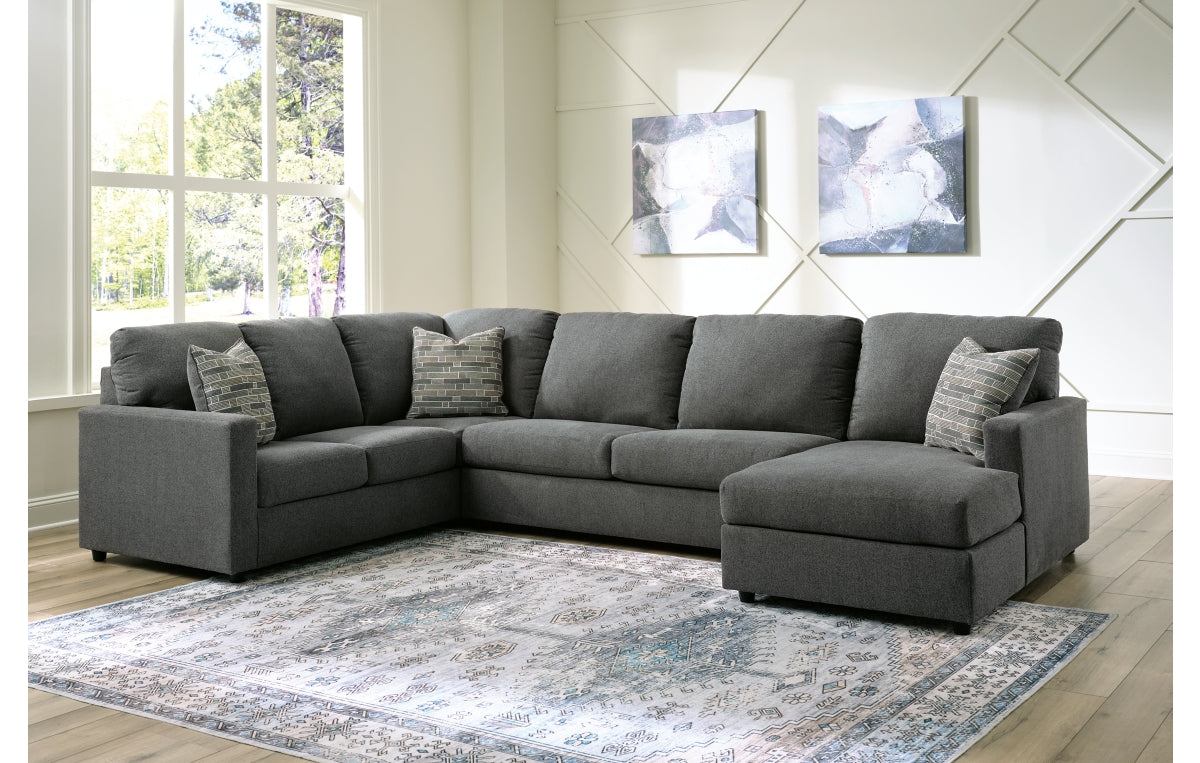 Edenfield 3-Piece Sectional with Chaise