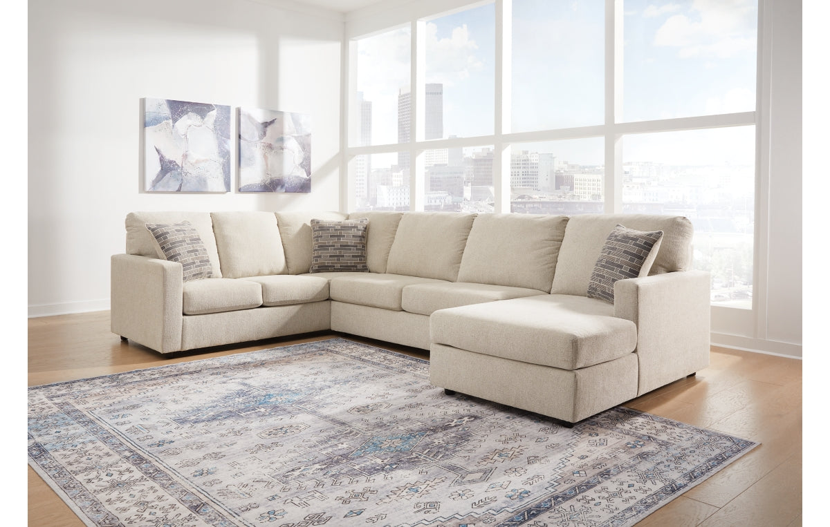 Edenfield 3-Piece Sectional with Chaise