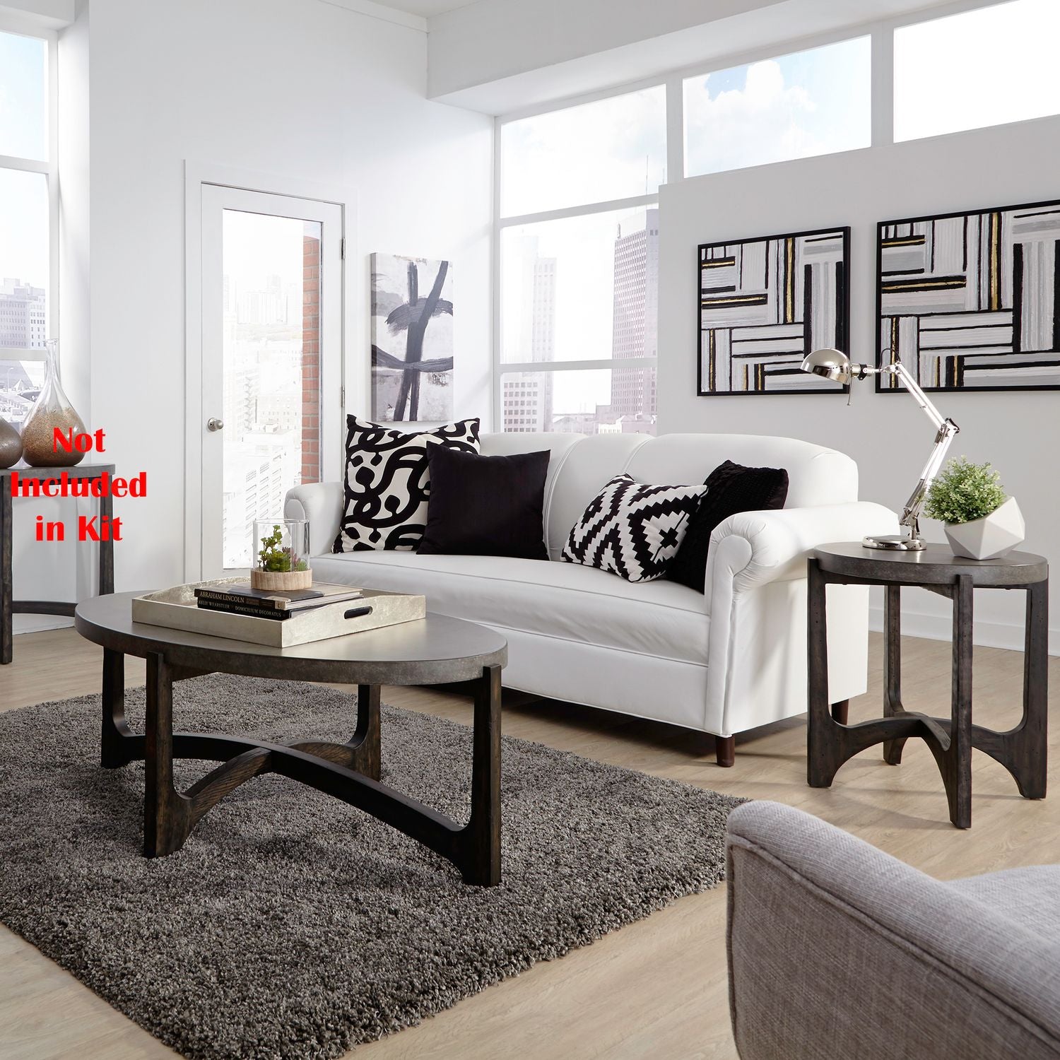 Cascade 3 Piece Set (1-Cocktail 2-End Tables)