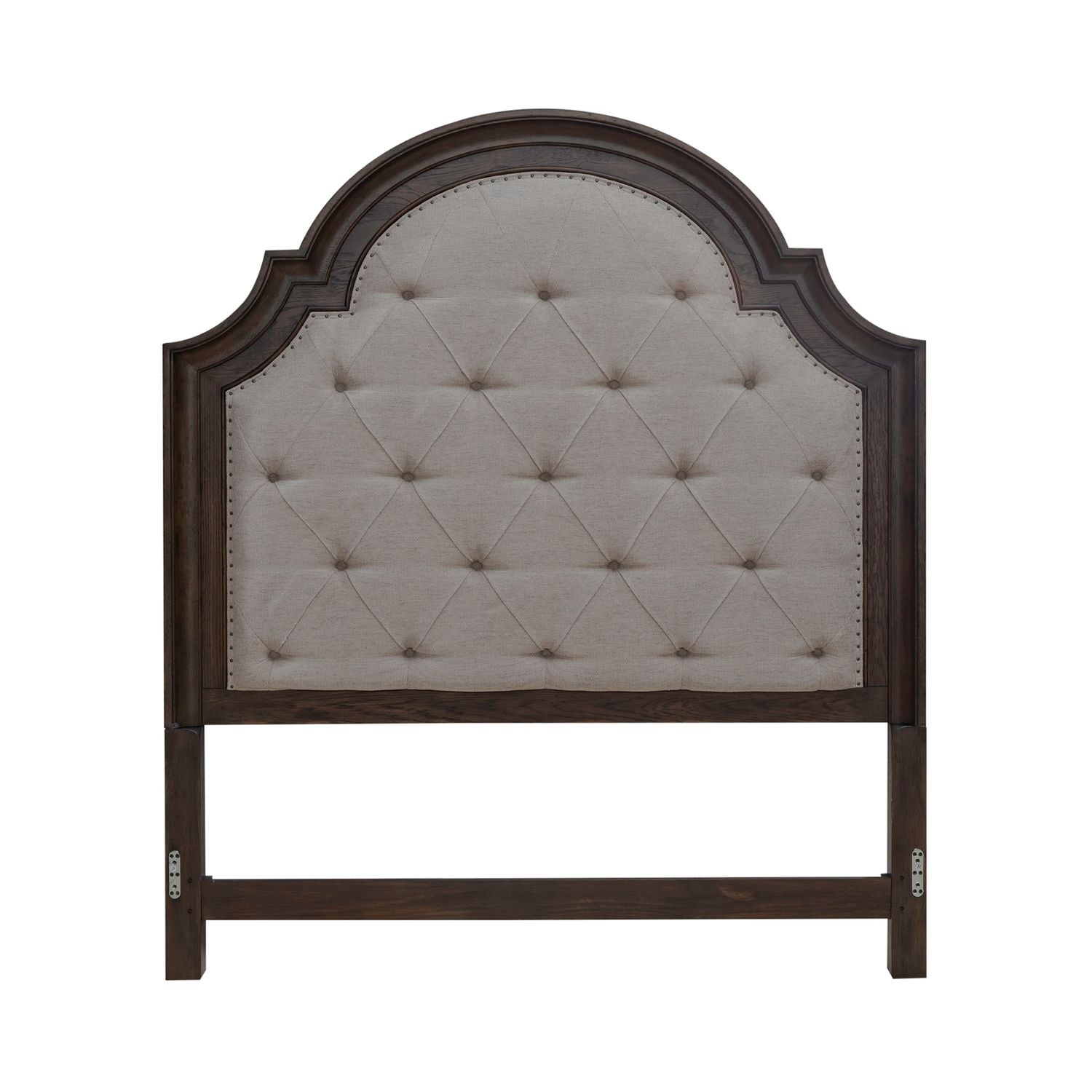 Paradise Valley Queen Upholstery Arched Panel Headboard