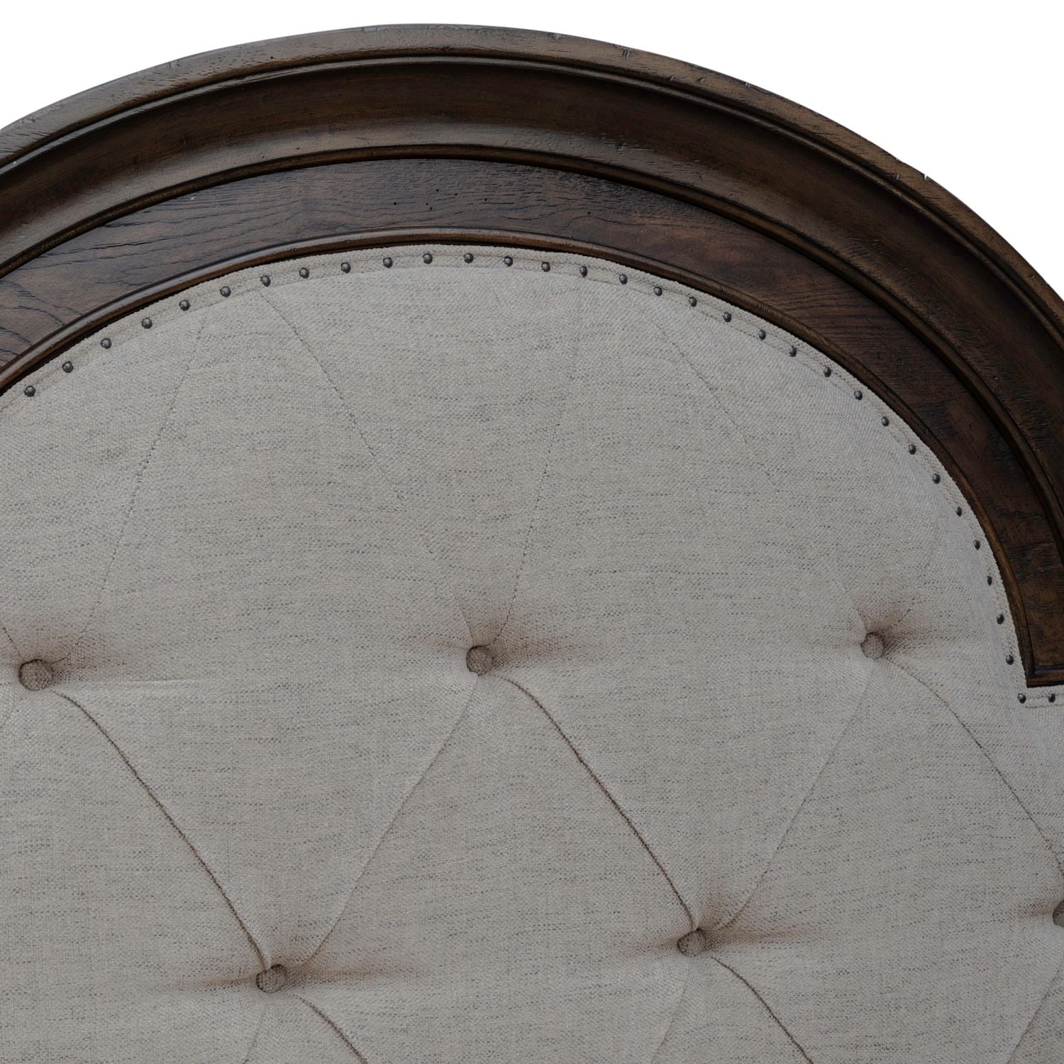 Paradise Valley Queen Upholstery Arched Panel Headboard