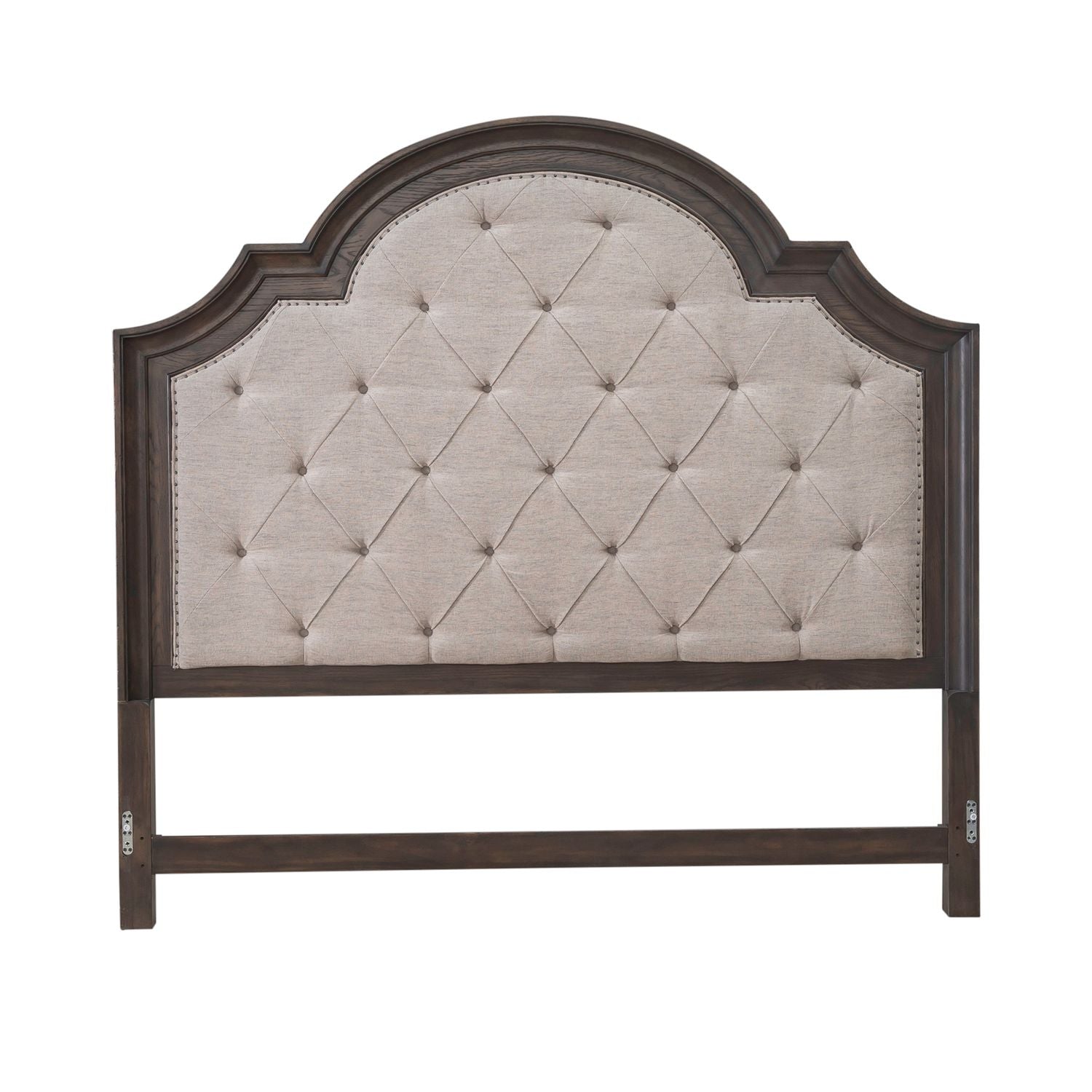 Paradise Valley King Upholstery Arched Panel Headboard