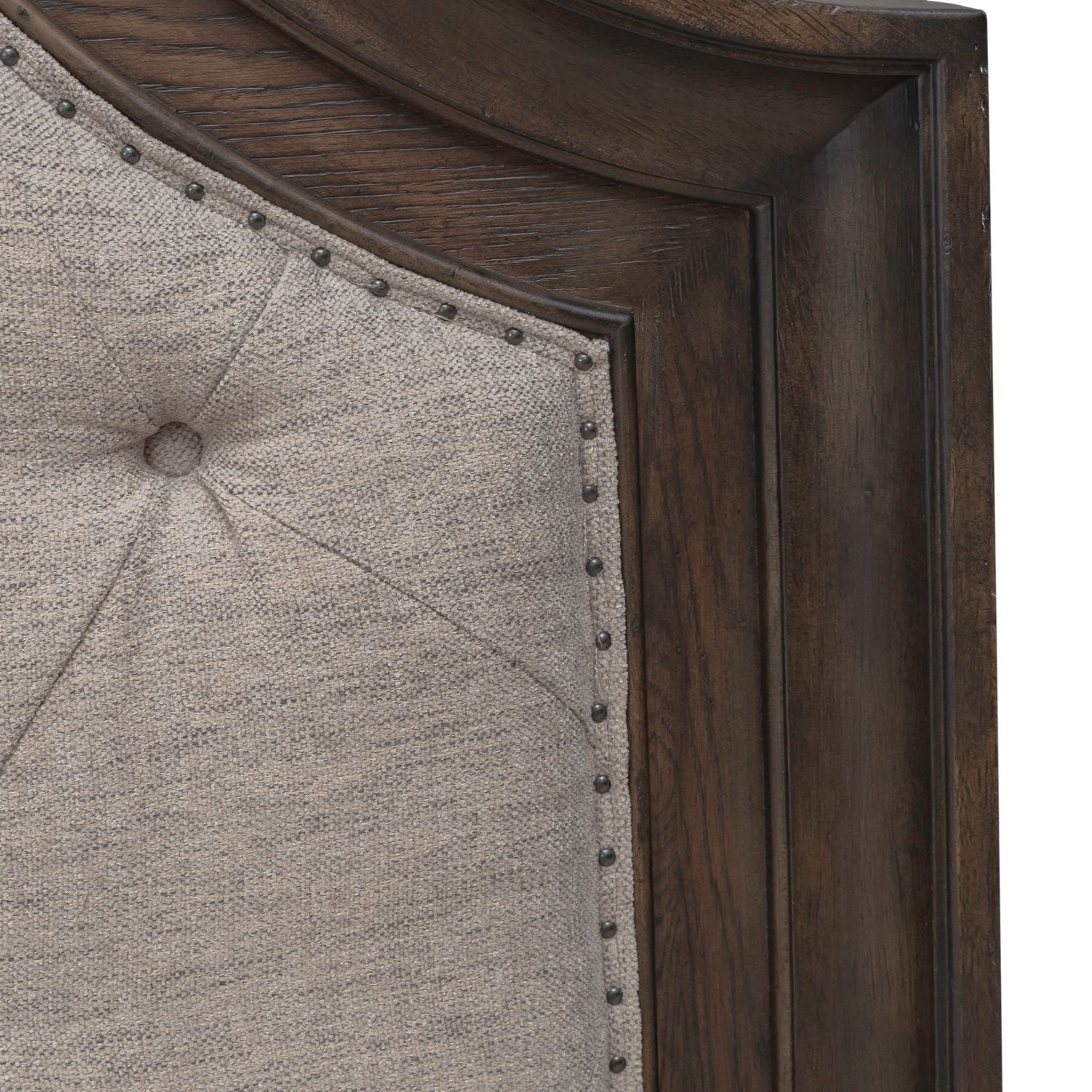 Paradise Valley King Upholstery Arched Panel Headboard