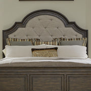 Paradise Valley King Upholstery Arched Panel Headboard