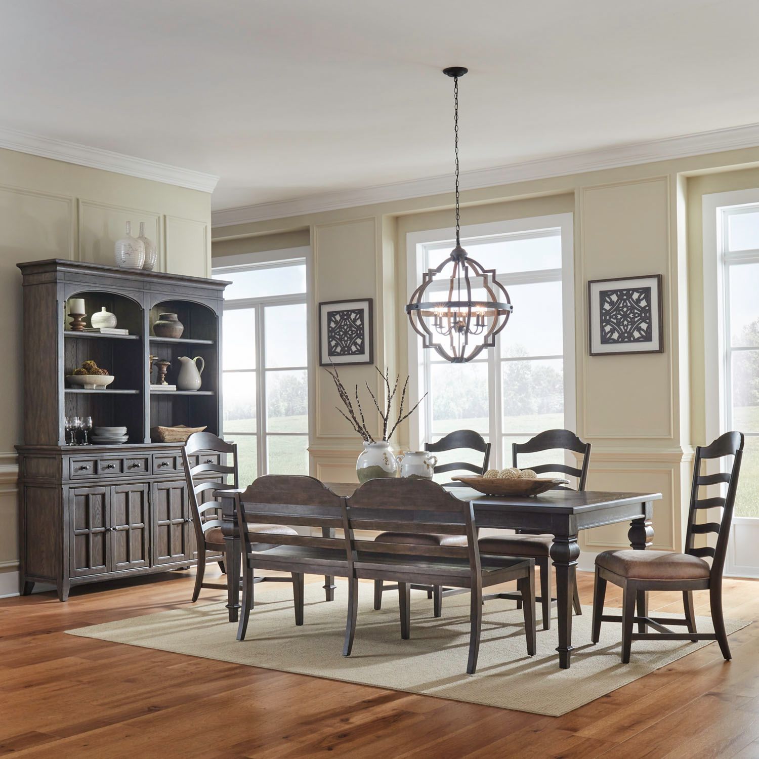 Paradise Valley 6 Piece Rectangular Table Set