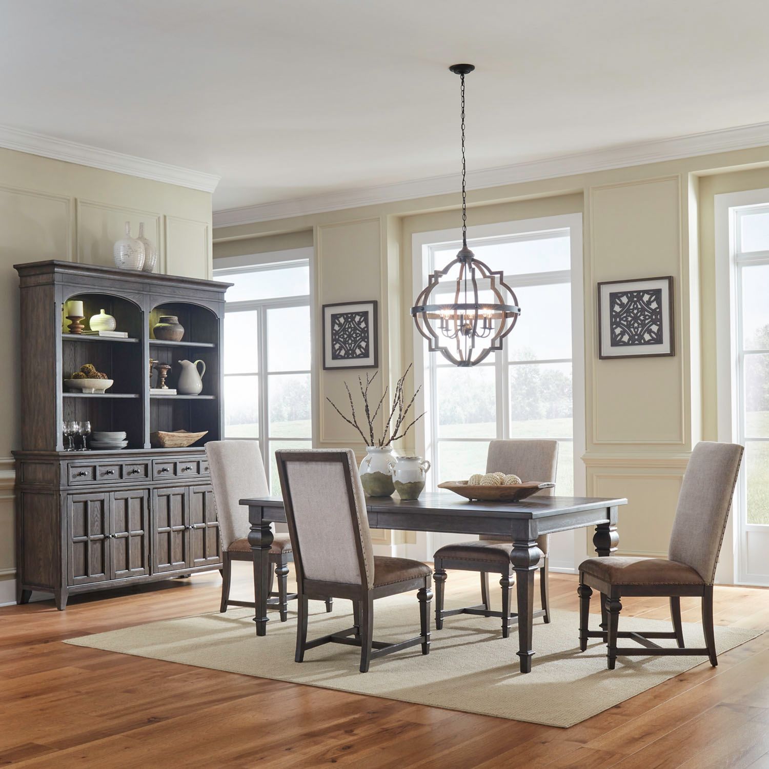 Paradise Valley Opt 5 Piece Rectangular Table Set