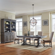 Paradise Valley Opt 5 Piece Trestle Table Set