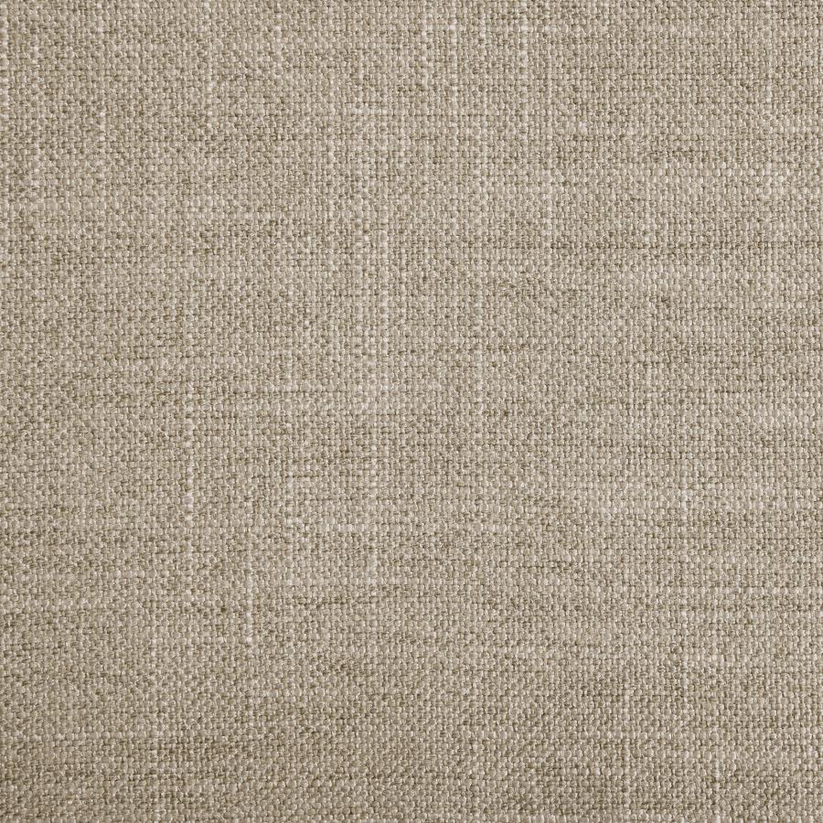 Chloe Upholstered Full Panel Headboard Oatmeal