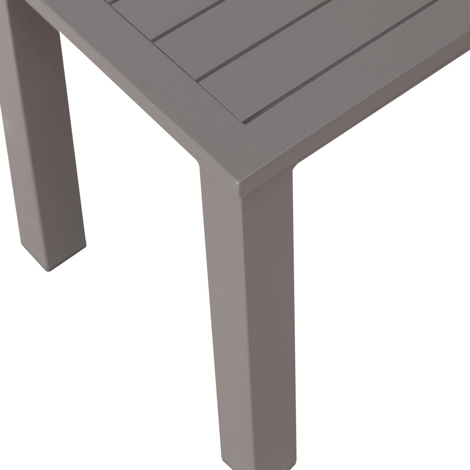 Plantation Key Outdoor Dining Bench - Granite