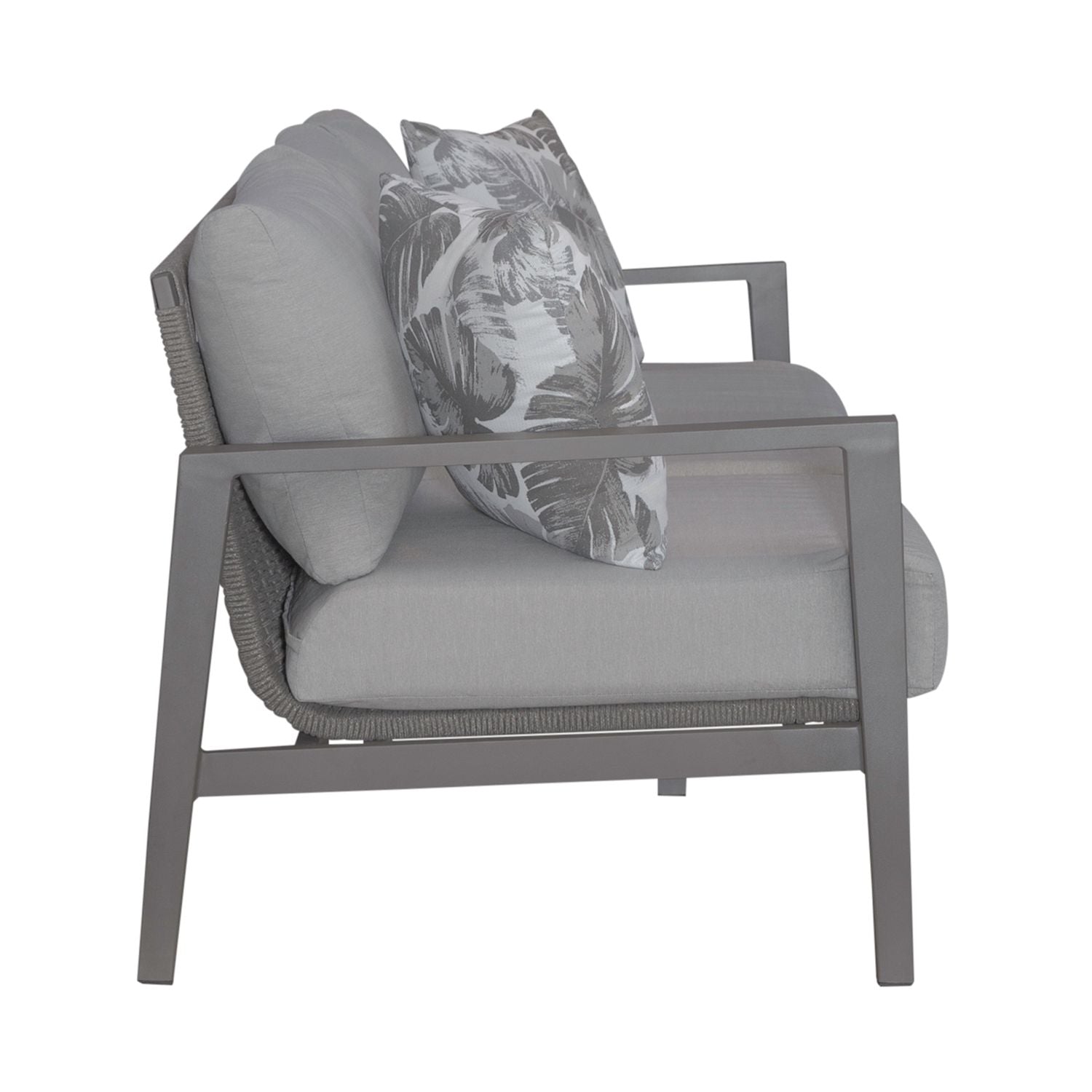 Plantation Key Outdoor Sofa - Granite