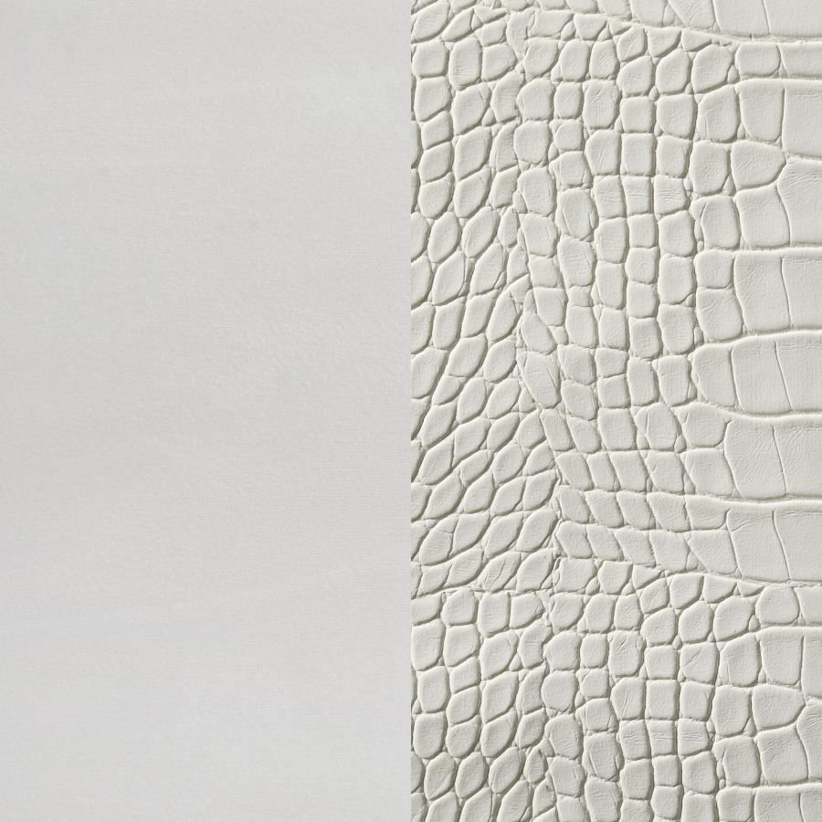 Barzini Upholstered Eastern King Wingback Bed White