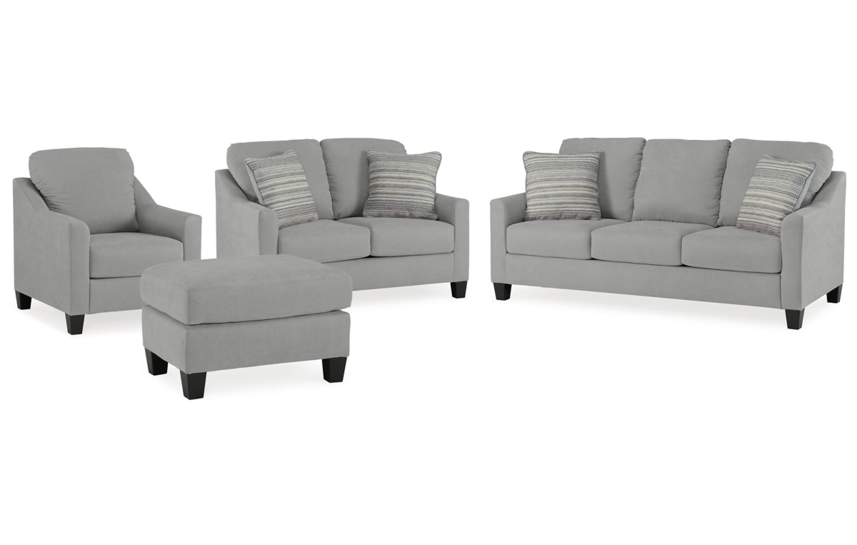 Adlai Sofa, Loveseat, Chair and Ottoman