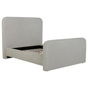 Wren Upholstered Queen Platform Bed Grey