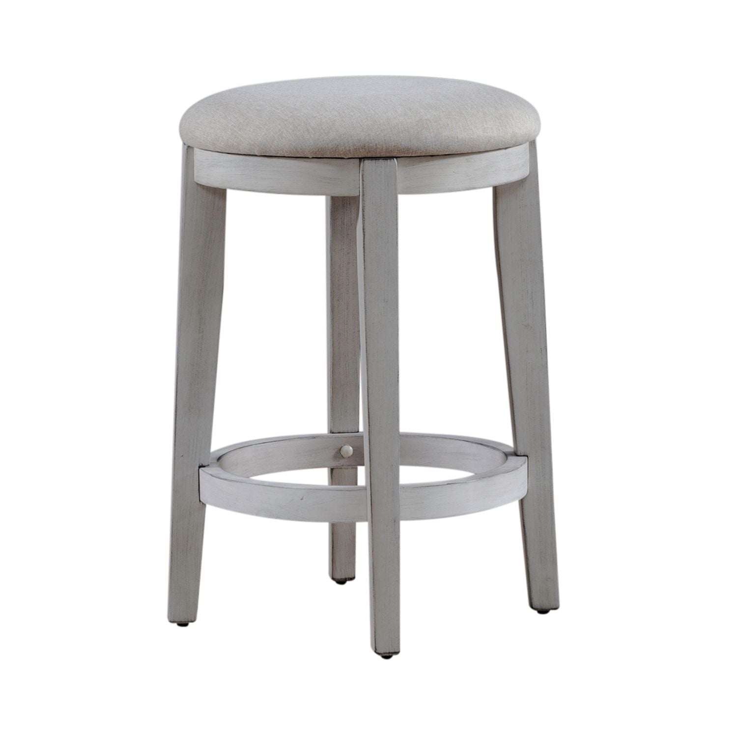 Ocean Isle Upholstery Console Stool