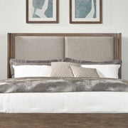 South Bend Queen Upholstery Shelter Headboard