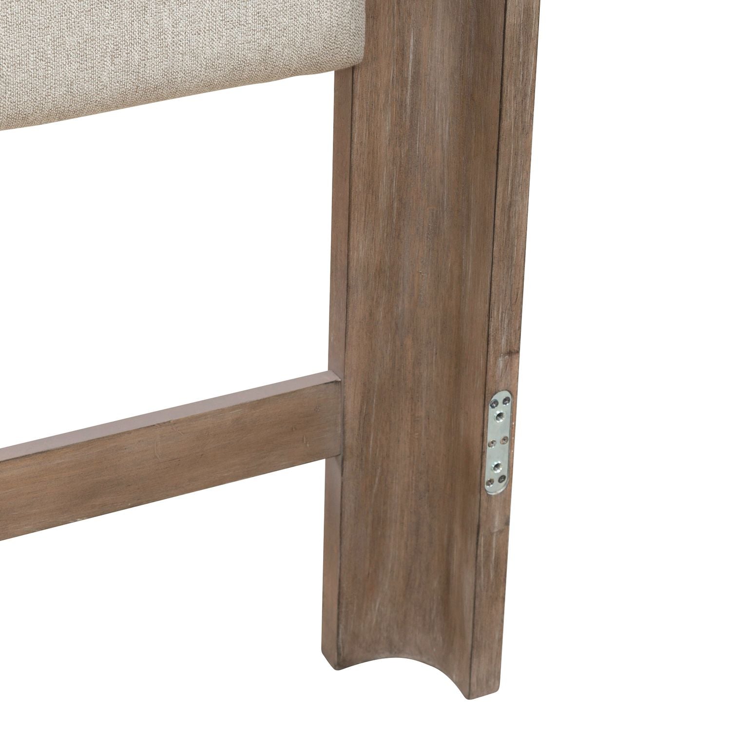South Bend King Upholstery Shelter Headboard