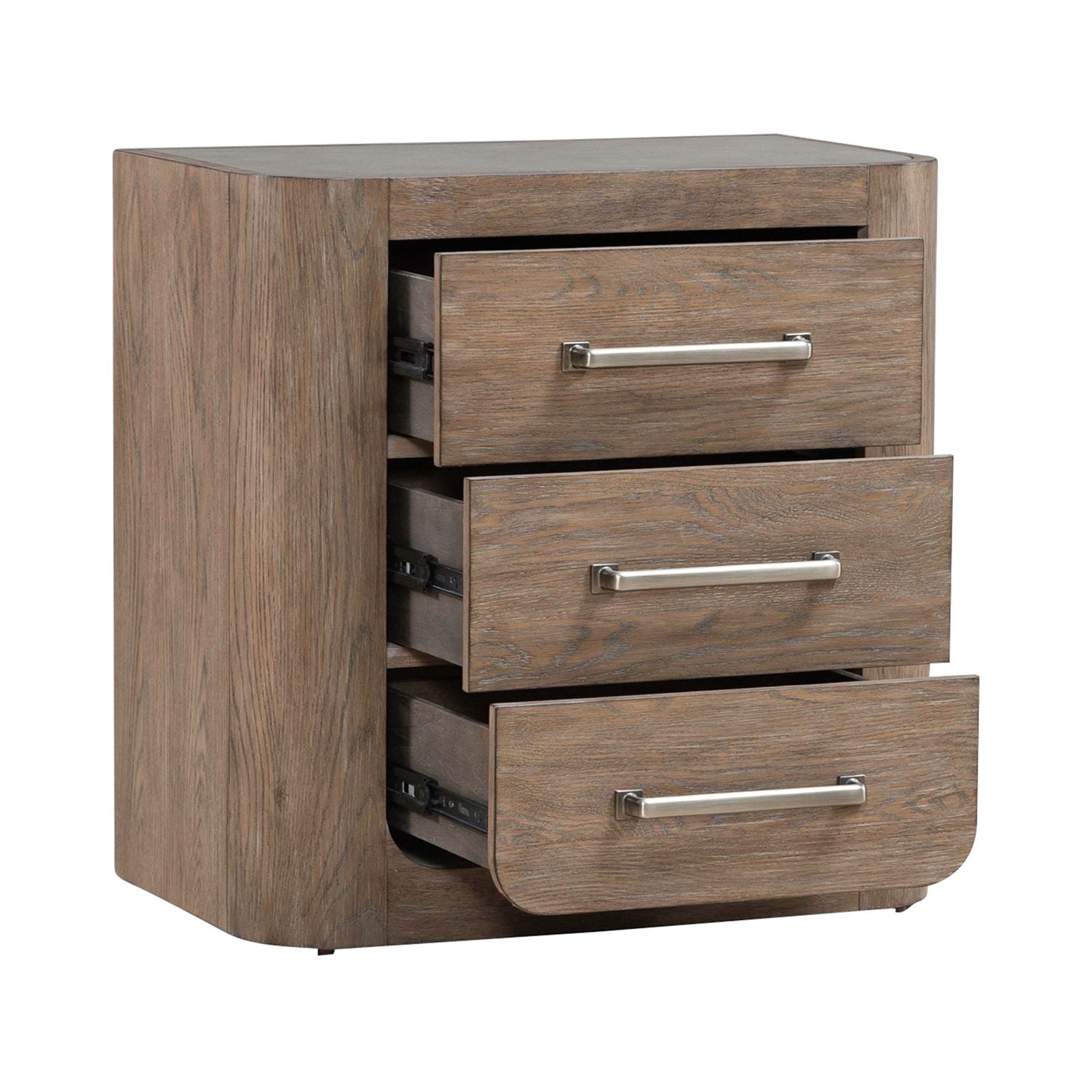 South Bend Nightstand with Charging Station