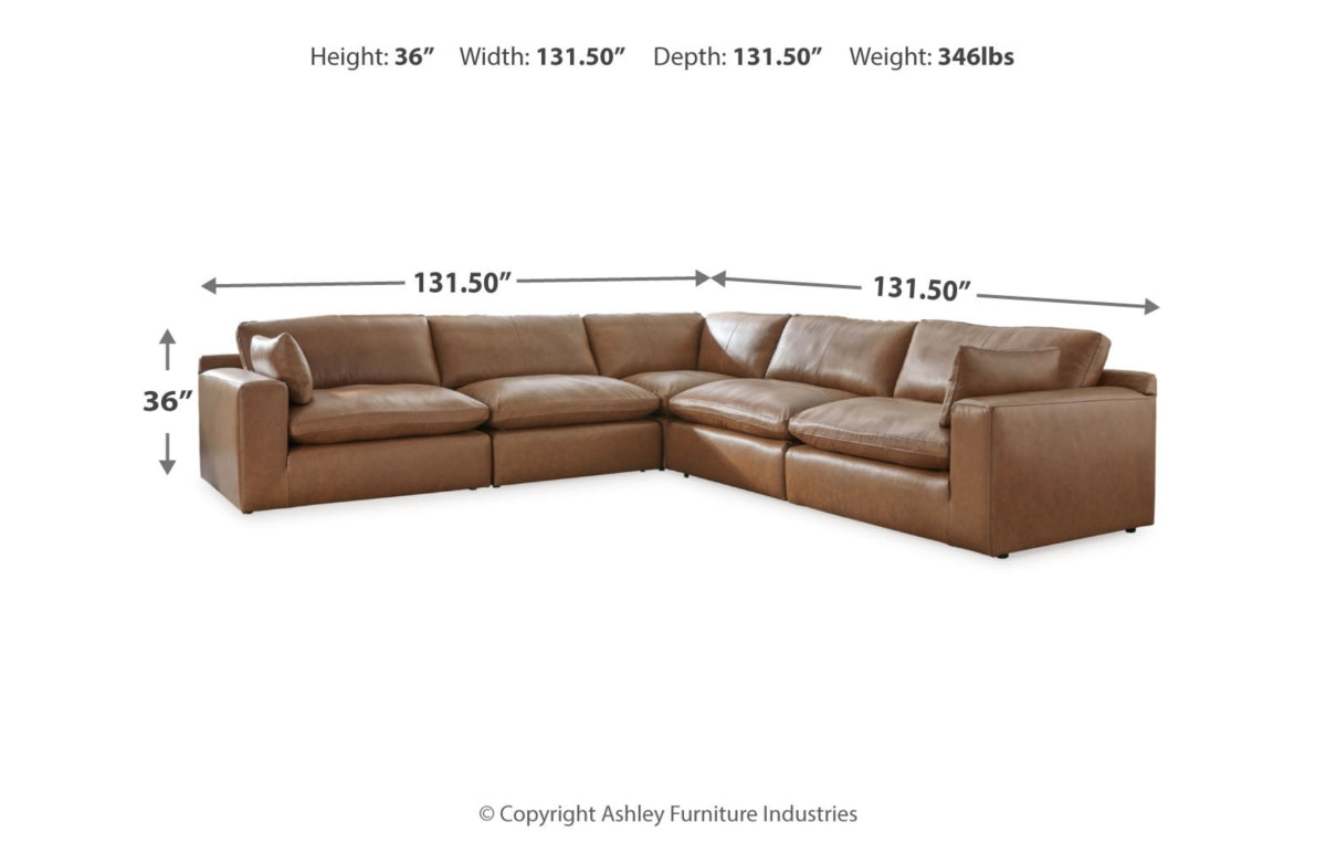 Emilia 5-Piece Sectional