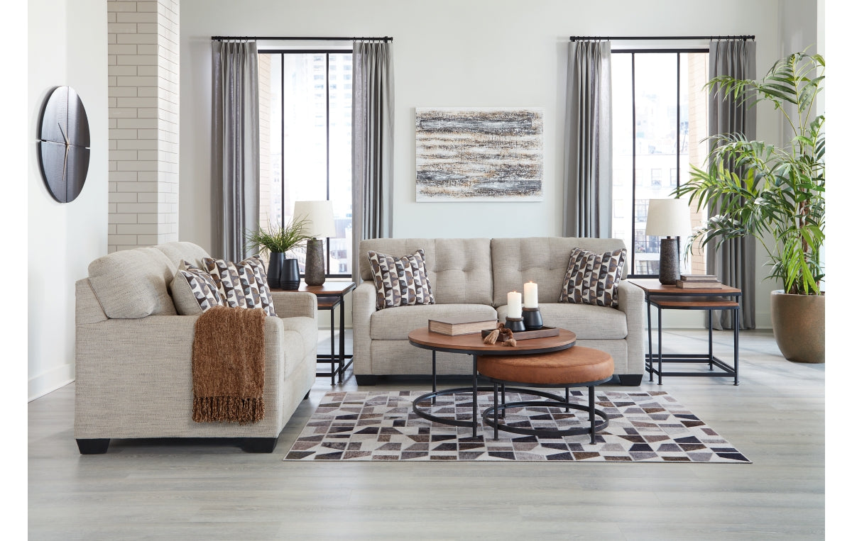Mahoney Sofa and Loveseat