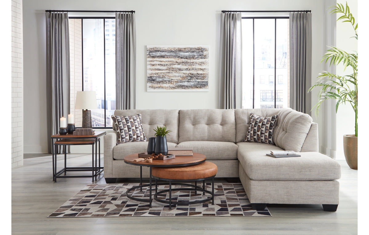 Mahoney 2-Piece Sectional with Chaise